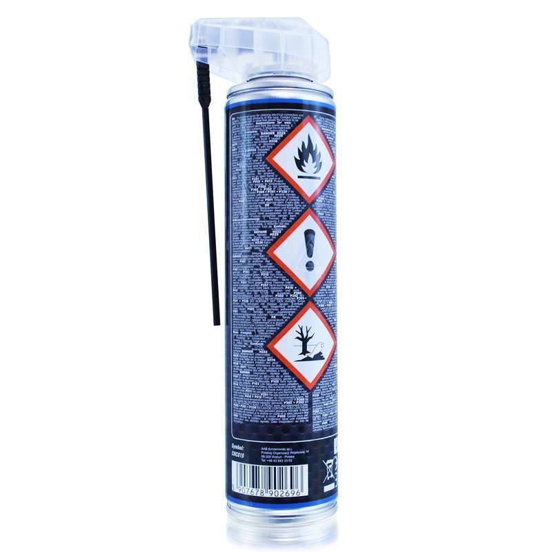 AAB Contact Cleaner PRO 300ml - Detergente per Contatti Elettrici – Spray  per Saldatura, Spray Elettronica, Lubrificante WD, Spray Auto Nuova