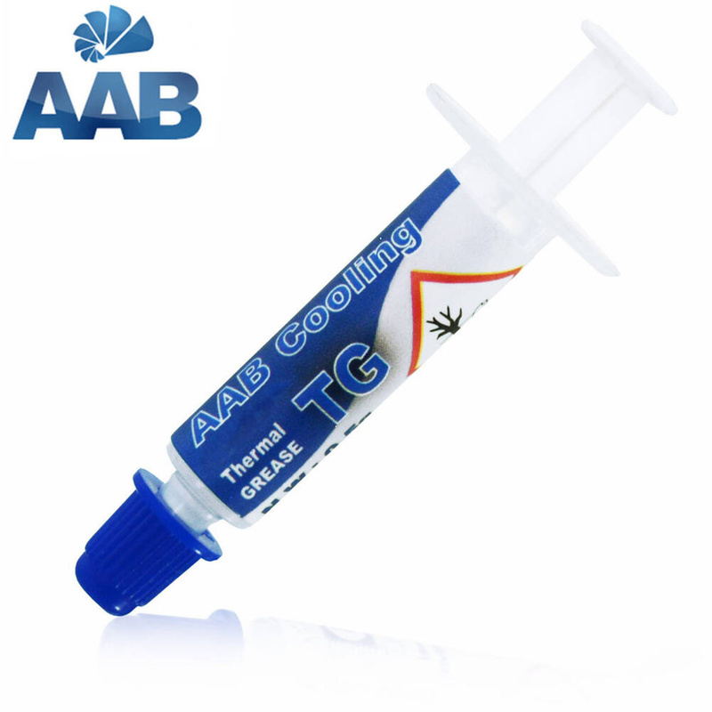 Pastă termoconductoare siliconică AABCOOLING Thermal Grease 0,5g în seringă
