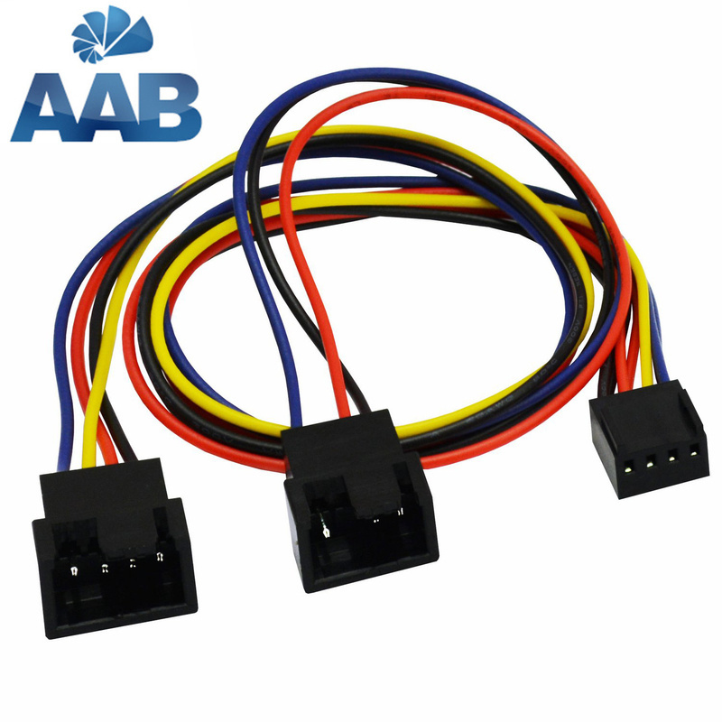 AABCOOLING AAB C19 Y elosztó két 4 tűs PWM ventilátorhoz