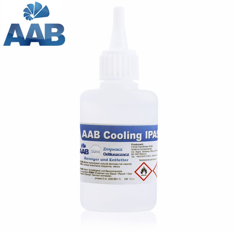 AABCOOLING IPA 50ml 50 ml, Computers and Laptops \ Cleaning Materials  Computers and Laptops \ Thermal Compounds, Thermal Pads, Cleaning Materials  \ Cleaning Materials